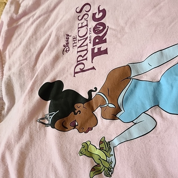 TWO Disney The Princess and the Frog Shirts - Picture 11 of 14